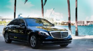 traveling in a limo