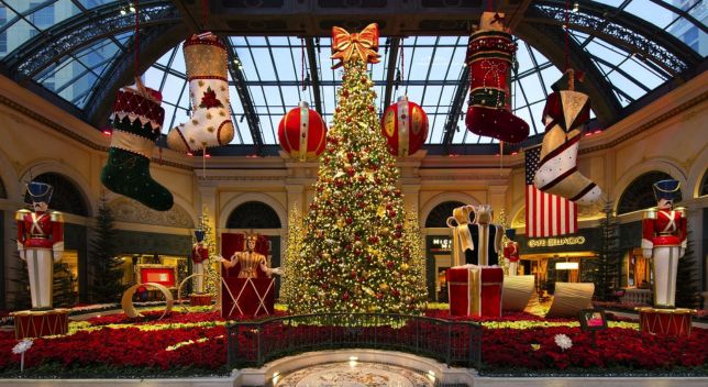 Attend the Winter Wonderland at the Bellagio Conservatory