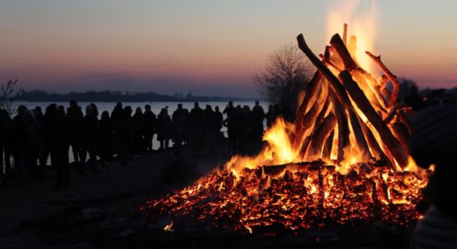 Easter Fire in Germany