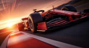 Luxury black SUV chauffeur service near Hard Rock Stadium during Miami Grand Prix 2026